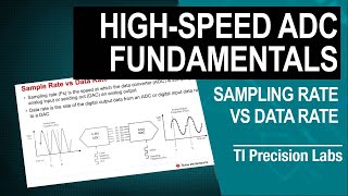 Sampling vs data rate decimation DDC and interpolation DUC in highspeed data converters [upl. by Dacie]