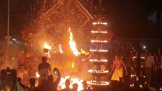 Kandakarnan Theyyam Kottali kavu Kannur 2024 [upl. by Darrell]