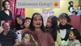 Cousins Day Out Part 2🎃🫣😆  Humne kiya Halloween Getup 💀👻  Vlog 31 halloween Cousinsnight [upl. by Katt]