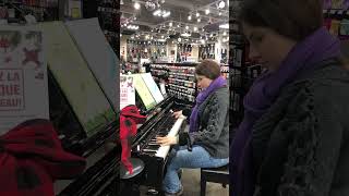 Tchaikovsky Piano Concerto No1 cover by Natasha M Webb  LongampMcQuade music store Sherbrooke [upl. by Trilly495]