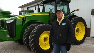 Machinery Pete TV Show 2011 John Deere 8310R with 642 Hours Sells on Iowa Farm Auction [upl. by Heida]