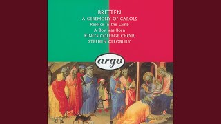 Britten Rejoice in the Lamb Op 30  Hallelujah [upl. by Dynah]