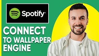 How To Connect Spotify To Wallpaper Engine EASY [upl. by Nylcaj707]