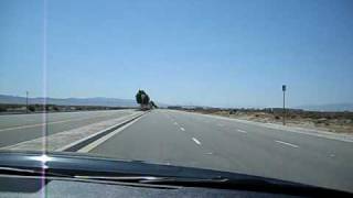 Musical Road in Lancaster CA at 100mph [upl. by Idieh805]