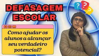 DEFASAGEM ESCOLAR O QUE FAZER 🤔 [upl. by Akenat]