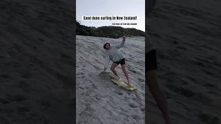 Sand dune surfing in New Zealand Epic adventures Video on YouTube newzealand [upl. by Liu536]