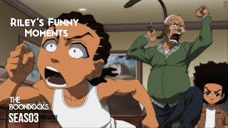 The Boondocks 😂 Rileys Funny Moments Season 3 [upl. by Pricilla]