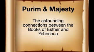 Purim amp Majesty By Rabbi Shammai SIskind [upl. by Roby88]