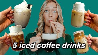 EASY Iced Coffee Recipes to Make at Home [upl. by Navaj672]