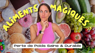 Quels sont les aliments qui font GROSSIR ou MAIGRIR   TA LISTE DE COURSES [upl. by Rebmat79]