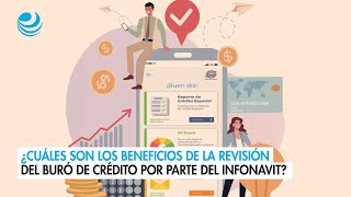 ¿Cuáles son los beneficios de la revisión del buró de crédito por parte del Infonavit [upl. by Coffin]