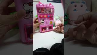 Hello Kitty Pink Autoatic Vending Machine shorts asmr [upl. by Syd]