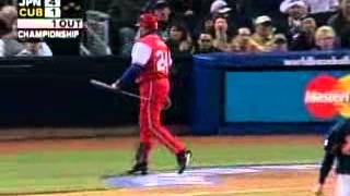 WBC 032006 Japan vs Cuba Matsuzaka [upl. by Anirres]