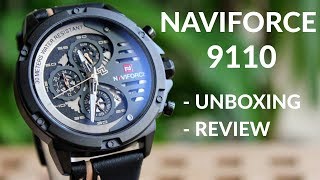 Naviforce NF9110  Unboxing  Review [upl. by Ahsilrak86]