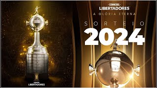 SORTEIO DA LIBERTADORES AO VIVO ASSISTA À DEFINIÇÃO DA FASE DE GRUPOS DE 2024 [upl. by Waiter815]