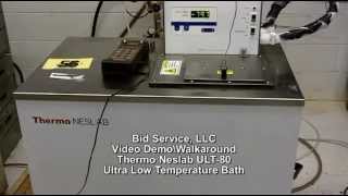 Thermo Neslab ULT80 Ultra Low Temperature Bath [upl. by Ednalrim516]