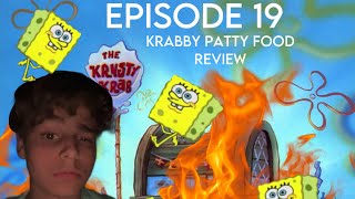 EPISODE 19  KRABBY PATTY MEAL FOOD REVIEW [upl. by Aiyotal]