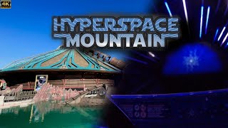 Hyperspace Moutain On Ride Disneyland Paris 4k 60fps [upl. by Aitsirt]