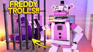 Funtime Freddy Trolls Bonnie and Puppet Minecraft FNAF Roleplay [upl. by Lunette233]