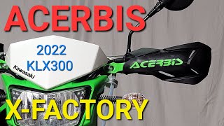 Installing Acerbis XFactory handguards on my 2022 KLX300 [upl. by Llednol]