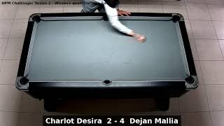 Charlot Desira vs Dejan Mallia  UPM Challenger Series 2  Winners qualification [upl. by Nnaitak]