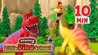 Become Friends with Dinosaurs  Little Dino School  Dinosaur Cartoon  Pinkfong Dinosaurs for Kids [upl. by Modeerf]