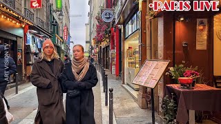 🇫🇷PARIS Bonjour Cold Sunday Walk in Latin Quarter Live Streaming 14JANUARY2024 [upl. by Uaerraj720]