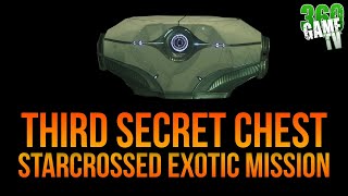 Third Secret Chest Guide Starcrossed Exotic Mission  Taraniss Fortune Triumph  Destiny 2 [upl. by Aehsa998]