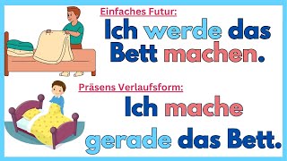 Sprich jetzt Deutsch Zukunfts und Gegenwartsformen leicht gemacht  Deutsch Lernen Mit Spaß [upl. by Auqenet629]