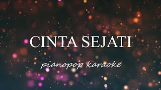 CINTA SEJATI KARAOKE MALE cintasejati osthabibieainun [upl. by Gurtner220]