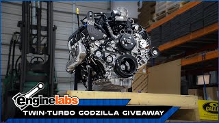 Introducing EngineLabs 1000Horsepower Ford 73L Godzilla Engine Giveaway [upl. by Francklin25]