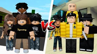 Ang LABAN Ng BLACK GANG Vs YELLOW GANGBrookhaven RP [upl. by Seyer420]