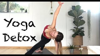 Yoga for Detox  Strong Vinyasa Flow  15 min [upl. by Evered470]