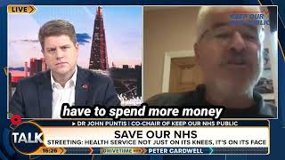 The NHS Model isnt broken Dr John Puntis on Talk TV [upl. by Yraeg]