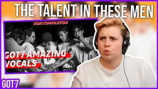 REACTION to GOT7  GOT7  AMAZING VOCALISTS PART 1  2020 COMPILATION by meidit [upl. by Suedama]