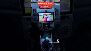 kia serato 2012 mordel old radio remove than fixing Android LCD automobile 4x4 smartphone kiaopt [upl. by Sonny]