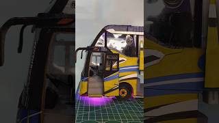 Miniatur Bus PARLENTE Cuma Dari Kardus 😬🤙🏻Tutorial Sudah TAYANG  miniaturbus parlente bussr2 [upl. by Chrystel]