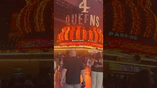 Fremont Street Walk vegasbaby fremontstreet downtownlasvegas fremontstreetlasvegas viralshort [upl. by Htennaj]