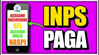 PAGAMENTI INPS AGOSTO 2024 le date di ADI SFl Assegno Unico Figli NASpI e DisColl [upl. by Mateusz]