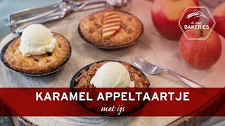 Karamel appeltaartje met ijs [upl. by Kohsa]