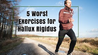 5 Worst Exercises for Hallux Rigidus [upl. by Lessur]