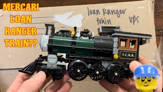 LEGO The Lone Ranger Constitution Train Chase 79111 MERCARI Unboxing [upl. by Theobald529]