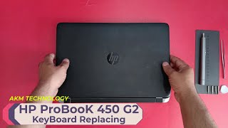 HP ProBook 450 g2 Laptop keyboard replacing in Just 2 Minutes 😯 [upl. by Ransom]