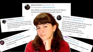 Reaccionando a vuestras teorías sobre mis libros [upl. by Annaitsirk]