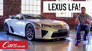 The Lexus LFA  The Story The Details The Sound [upl. by Atniuq22]