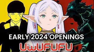 The Early 2024 Anime Opening TOURNAMENT [upl. by Aliban335]