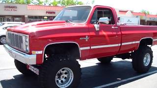 1984 Chevy K30 lifted big block 454 [upl. by Whiney436]