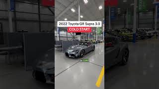 Toyota Supra Cold Start SupraGR30 ToyotaSupra AutoPlanet [upl. by Nylrehc551]