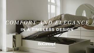 BoConcept icon featuring Houston bed [upl. by Skrap]