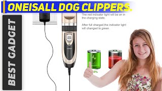 oneisall Dog Clippers Review  The Best Dog Clippers in 2022 [upl. by Ayrad]